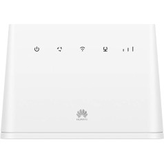 HUAWEI B311-221- 4G LTE 150Mbps Wireless Router, Mobile WiFi, with 1 GE LAN/WAN Port, WiFi with 300 Mbps Speed, White, 2022 Version