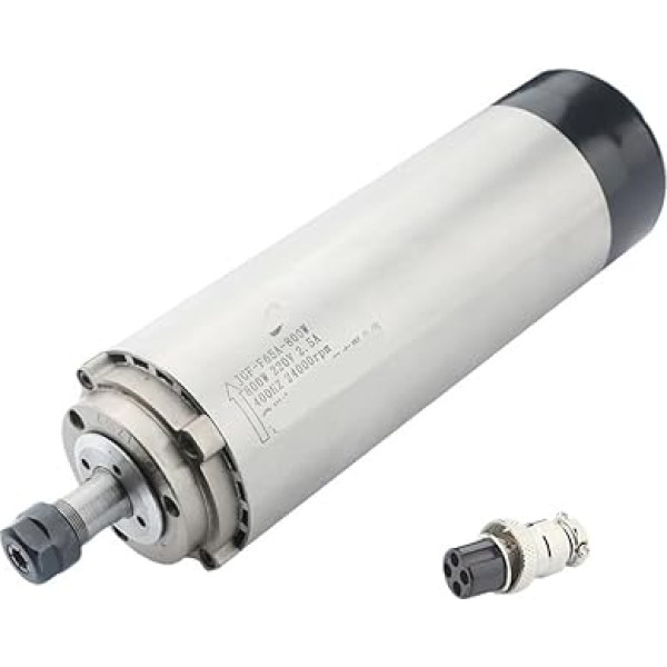 800W 220V Air-Cooled Spindle ER11 Chuck Diameter 65 mm 4 Bearings JGF-F65A-800W