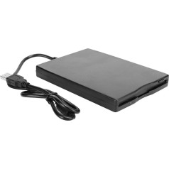 External USB Floppy Drive 3.5 Inch Portable External Floppy Disk Reader Slimline Floppy Disk Drive External For / 7/8 / Vista / XP / ME / 2 / SE / 98