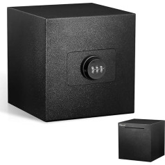 Money Box for Adults, Password Money Box for Reuse, Stainless Steel Money Box for Holidays, Weddings and Education Funds