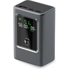 SBS Powerbank ar displeju 10000mAh PD 35W LCD - pelēks
