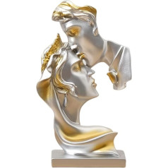 Couple Statue, Sculpture Decoration, Abstract Art Couple Sculpture Home Decoration Resin Statue Decoration Romantic Statue for Decoration of Living Room, Bar, Room, Office