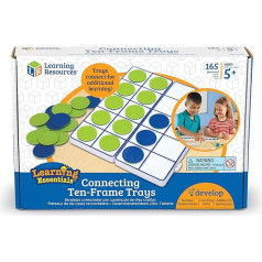 Learning Resources Connecting Ten-Frame Trays