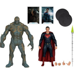 McFarlane Toys Batman v Superman: Dawn of Justice DC Multiverse Mega Action Figures Pack of 2 Doomsday & Superman