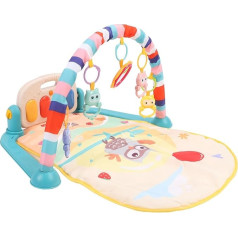 Baby-Klavier-Gymnastikmatte, multifunktionale frühpädagogische Spielzeug-Musikaktivitätsmatte mit Musik und Lichtern für Kleinkinder