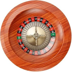 Roulette Wheel Rotating Game Wheel for Birthday, New Year