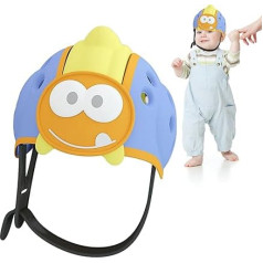 Soft and Lightweight Baby Helmet, Breathable Baby Helmets, Adjustable Baby Helmets, Comfortable Helmets, Baby Helmets 17 x 15 cm / 6.69 x 5.91 Inches for Crawling and Running