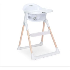 Mash Hochstuhl von Baby Elegance | Höhenverstellbarer Hochstuhl für Babys & Kleinkinder | Weiß