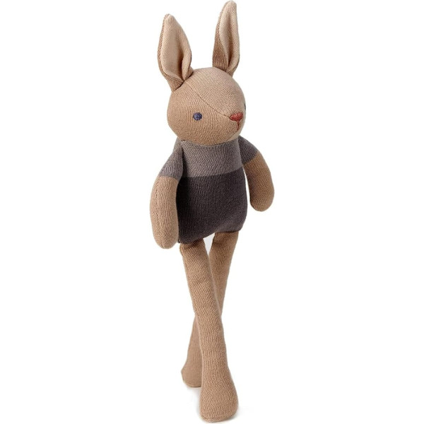 Baby Threads Rabbit Doll, Taupe