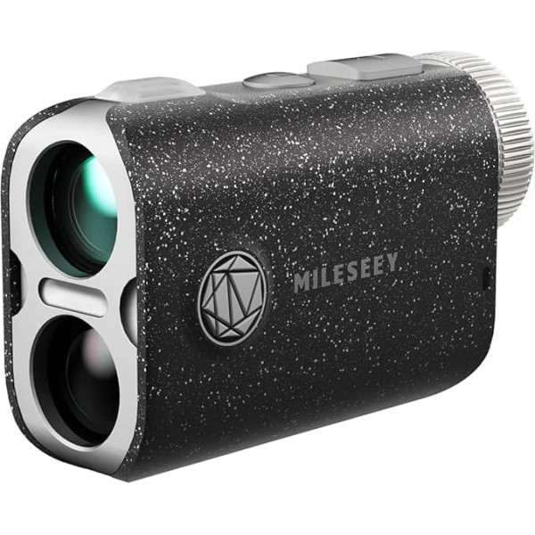 MiLESEEY High Quality Pocket Laser Rangefinder Golf with IP65 Waterproof, 1000 Yards Rechargeable Laser Rangefinder for Golf, 0.1s Flag Pole Locking Vibration