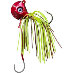 1pc Fishing Skirt Lure Floating Water Jig Head Fishing Skirt Lure Tackle Craft Fishing Terminal Tackle Accessories 40-100g (Color : C Size : 80g) (A 60g)