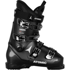 ATOMIC Hawx Prime Ski Boots - Alpine Ski Boots in Black - Boots with 3D Ankle & Heel for Precise Fit - Medium Width Ski Boots for Ski Beginners