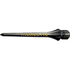 Target Darttip (Pack of 3 2ba) Titanium Pro 30 MM Black