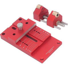 Meißelschärfset, Schleifführung aus Aluminiumlegierung, 15 Bis 45 Grad Winkelvorrichtung und Messgerät, Zeit, Präzises Schärfen für Legierungssystemführung] [Meißelschärfen Führt zu