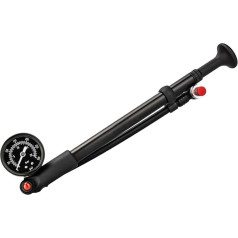 300 PSI Hochdruck-Stoßpumpe, Vorderradgabel mit Manometer, Fahrräder, Federungsluft für Gabel und Hinterrad, Fahrradzubehör