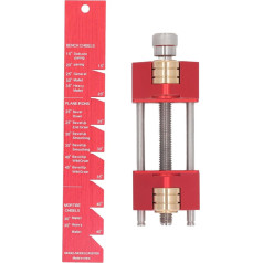 Honeing Guide Tool Angle Aluminium Alloy Sharpening Holder Jig Woodworking Chisel Aircraft Precision Adjustable Durable Design 1 Piece Ideal Craftsmanship