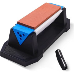 Sharpening Stone Wire for Knives, As Pictured, 3-Sided Grit 400/1000/3000, Kitchen Knife Sharpener with Precise Angle Aid