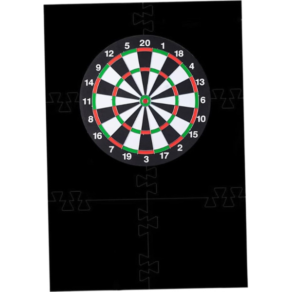 Dartboard-Rückwand, Dartboard-Wandschutz, 40, 9 x 28 Zoll, Montage, Eva-Ständer, tragbar, dekorative Rückwand für Clubs, Spielzimmer, Familienlounges