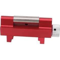 Whetstone Chisel Sharpening Guide Tool for 0-2.55 Inch Chisel, 25/30 Degree Angle, All-Metal Material Made of Durable Aluminium Alloy