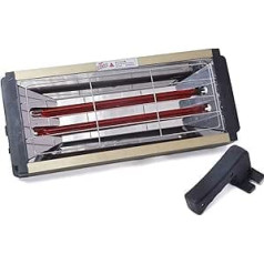 DATOUBOSS 2000 W Infrared Paint Dryer Short Wave Infrared Paint Curing Lamp 220 V with Intelligent Timer 0-90 for Car Body Repair, Painting Work (650 x 500 mm)