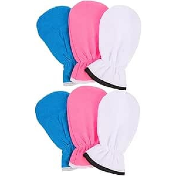 GANAZONO 3 Pairs of Paraffin Wax Bath Mitts Hand Care Gloves with Paraffin Skin Care Moisturising for Dry Hands with Elastic Waistband Suitable for Spa and Hand Care at Home