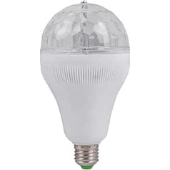 Rotating Disco Light Bulb RGB Party Light with Multiple Modes for Home KTV Stage Lighting Colourful Mood Lamp for Dance Parties and Festive Celebrations