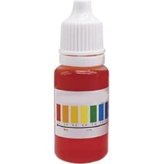PH Test Indicator - 10 ml PH Reagent Test Drops For Accurate Fluid Balance | Liquid Solution With Easy Application, Garden Aquarium Pool Plants Freshwater Tank Meter Balancer