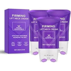Firming Cream for Neck - Firms and lifts sagging skin with double roller massage, anti-aging moisturising and lifting cream for neck and décolleté, repairs skin (3)