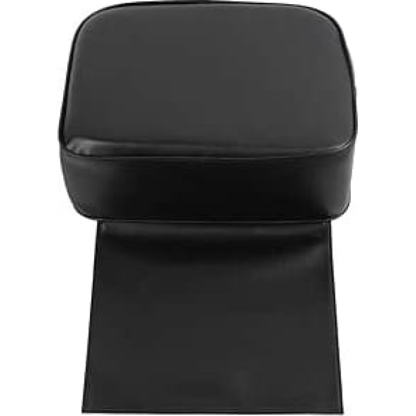 Hairdressing Chair Booster Seat Cushion, Thickened Skin-friendly Soft Sponge Hair Cutting Kids Pillow Wear-resistant Spa Center for Hair Styling (Black)