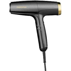 Babyliss Pro Falco Digital High Speed hair dryer Black Gold