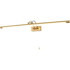 LED-Badezimmer-Waschtischleuchte, 16 W, 90 cm, Schrankbild-Wandleuchten, Innenbeleuchtung, Wandleuchte mit verstellbarem Arm, 3000 K(WHITE_90CM)