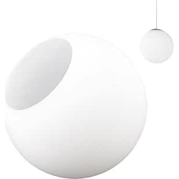 Frosted Glass Lampshade Globe Lampshade Frosted White Spherical Lampshade Lighting Fixture Replacement for Home Decoration Pendant Light Ceiling Lamp 7cm