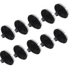Cabilock Pack of 10 Shampoo Brushes Plastic Scalp Massage Brush for Men and Women Skin Dandruff Cleaning Hair and Pet Care Shower Everyday
