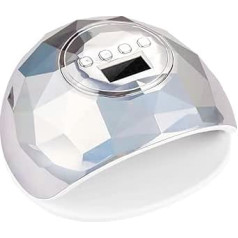 Nail Dryer 86 W Gel Nail Polish UV Nail Polish Light, Quick Drying Nail Guide Nail Phototherapy Machine with 4 Timers, Professional Nail Art Tools for Nail and Toenail Use