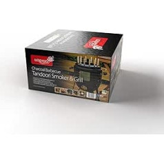 Holland Plastics Original Brand Bar-Be-Quick Tandoori Smoker Barbecue - Multifunctional. Can be used as a grill, tandoori oven, smoker or fire pit.