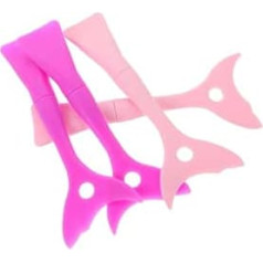 SOIMISS Pack of 4 Multifunctional Silicone Eyeliner and Eyeshadow Stencils with Eyelash Protection Precise Eye Make Up Aid for Cat Eyes and Clean Eyeliner for Beginners and