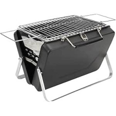 Foldable BBQ Grill, Portable Charcoal Grill, Easy Installation, Mini for Camping