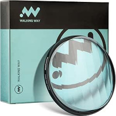 Walking Way 49 mm Linear Prism Filter for Camera Lenses Creative Photography Foreground Blur and Repeat Effects Multiple Sizes Available