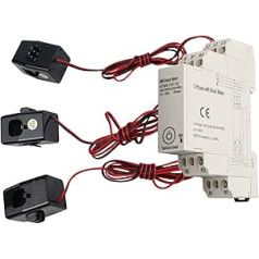 Stromwandler, intelligenter Energiezähler, Energiemanagement, Wechselstrom 3x230V 400V, Mehrbenutzer-Nutzung, Echtzeitüberwachung