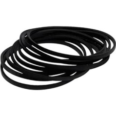 YULIXIABELT 10 Keilriemen O(Z) Typ Schwarzer Gummi-Industrie-Dreiecks-Keilriemen, O870/880/889/900/914/930 Antriebsriemen mit geschlossenem Regelkreis(O-900)