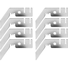 8pcs Wedding Valance Hangers, 3 Inch Double Cross Treasure, Iron Material Wedding Valance Hanger for Pipe and Drapier Background Stand Events