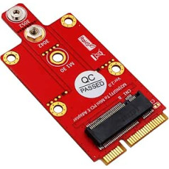 LeHang M.2 Key B to Mini PCI-E Adapter for 3G/4G/5G Module