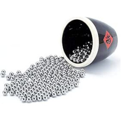 Lagerkugeln, Lagerkugeln, Kugel aus Edelstahl 304, Präzisionskugel aus massivem kleinen Stahl, 8 mm, 8,5 mm, 9,525 mm, hochpräzise Stahlkugel, 0,5 kg(3.175mm)