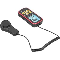Pssopp BENETECH Luminance Meter, Durable ABS Material, 2000 Group Data Memory, Suitable for Industrial and Private Use