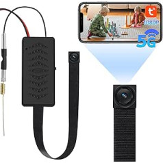Mini Camera WiFi, 5G WiFi Small Camera Portable, 1080P HD Micro Video Camera with Motion Sensor No Night Vision