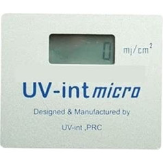 EDEDE UV Meter, UV Meter, UV Integrator, Health Unit, UV Tester, Detector Monitor, Smallest UV Meter, 56 x 48 x 12 mm for Light Measurement