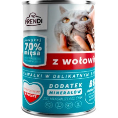 Frendi liellopa gaļas konservi mērcē 400 g
