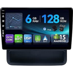 [6G + 128G, Octa-Core] MSD Car Radio for Renault Trafic 2 / Opel Vivaro/Nissan Primastar 2006-2014 Android 15 GPS Radio CarPlay Android Car Steering Wheel Control DAB Reversing Camera MIC 2 DIN 10.1