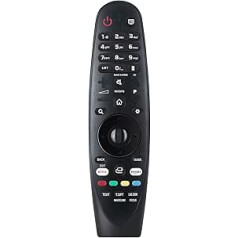 New AKB75075301 AN-MR650A Replacement Remote Control for LG TV 60SJ850Y-TA 55UJ670V 43UJ660T-TD OLED55B7Y 43UJ654T 65UJ752Y 55SJ800Y 75UJ675Y-TA 75U J657T 75UJ699T 43UJ670V-TD 49UJ752Y-TB OLED65C7T-T