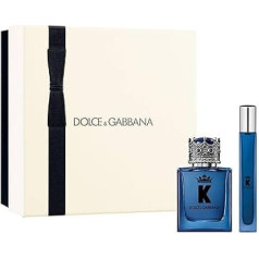 Dolce e Gabbana K Gift Box for Men, Perfume K Eau De Parfum Spray 50ml and Travel Fragrance K Eau De Parfum Spray 10ml